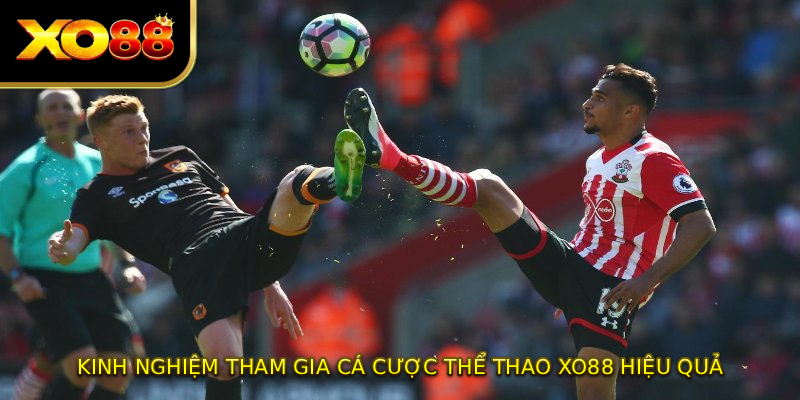 Kinh nghiệm tham gia cá cược thể thao XO88 hiệu quả
